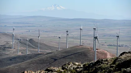 Wind farm in Sandıklı, Afyon